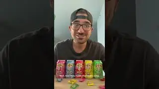 Пробую НОВУЮ газировку WARHEADS! 😱🍋🍊🔵🍒 #warheads #sodareview #candy
