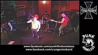 Punk 4 The Homeless Presents: CRYO-GENICS (March 20th 2021)