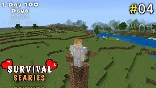 Minecraft pocket edition Survival series ep #4 @RajGamerz-tg  100 days chelenge complete 💯