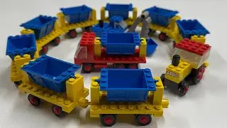LEGO Set 686 Tipper Trucks & Loader - 1972 Vintage