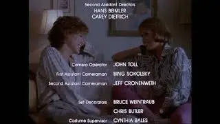 Just Between Friends (1986) Ending Credits! (I RETURNED AFTER 3 WEEKS OF NOT UPLOADING.)