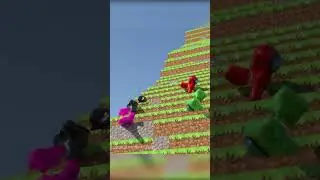 Best Minecraft and Among Us Crossover Race ✨