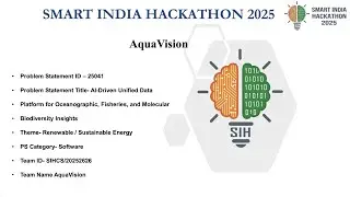AquaVision | Marinova | SIH 2025
