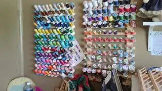 Sneak peak of some changes in my sewing room! 