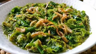 Resep SAMBAL IJO ikan teri pedas gurih enak banget 