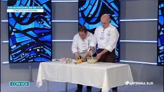 La nostra Pastiera di Pasqua presentata ad Antenna Sud in occasione delle festivita' 2024