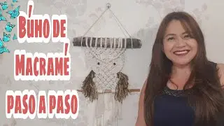 🦉Buho de Macramé paso a paso en Español🦉