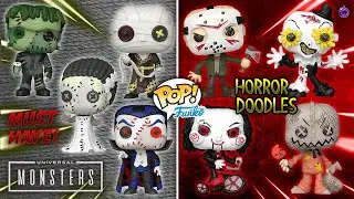 STOP SCROLLING ⚠️ New Horror Doodle & Patchwork Funko Pops - COMING SOON!