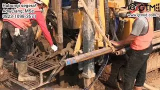 Mini crawler washboring / well drilling dari GTM! Ringkas, cepat, value for money! Buktikan sendiri!