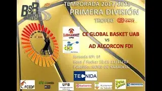 Primera Divisi&oacute;n BSR 1&ordf; Jornada CE Global Basket UAB - AD Alcorc&oacute;n FDI
