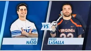 Duke vs Virginia | Faceoff Highlights | Mens Lacrosse | 3/31/23 | Petey Lasalla vs Jake Naso