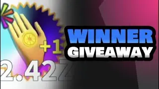 WHO WON THE GIVEAWAY? 😆 WEAPON FIGHTING SIMULATOR ROBLOX PAPTAB