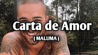 MALUMA - Carta de Amor ( OFFICIAL VIDEO )
