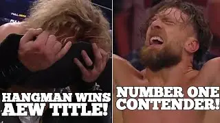 AEW FULL GEAR: Full Results & Review! - Hangman Adam Page Wins AEW Title, Jay Lethal Signs With AEW!