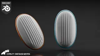 NH88 _ how to model this ellipse hard surface design _ blender modeling tutorial