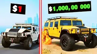 LEVEL 1 to LEVEL 1,000,000 HUMMER in GTA 5 