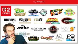 Reacting to Nintendo Direct September 2025!