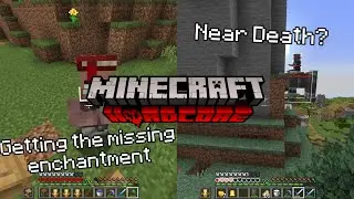 Hardcore Minecraft S2 E3: Near Death Experience In 2 Raids?
