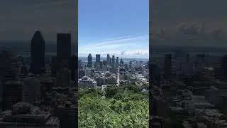 Panoramic views of Montreal