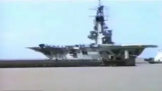 Portaaviones 25 DE MAYO se despide de Argentina