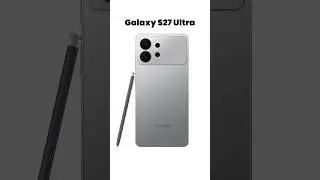 هل هذا هو تصميم Samsung Galaxy S27 Ultra الجديد 🤯 تسريبات صادمة!  #samsung   #s27ultra