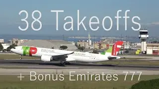 38 Takeoffs (includes A330Neo) + Bonus Emirates 777 after touch down