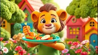 Yes Yes I Can Eat Healthy with Leo Lion | Healthy Eating Song for Kids | Fun Nutrition Nursery Rhyme