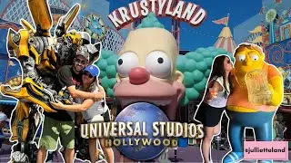 UNIVERSAL STUDIOS HOLLYWOOD 🌎| Springfield, Super Nintento World, HP... ✨