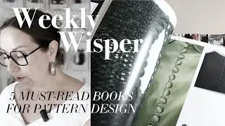 My Top 5 Must-Read Books for Pattern Designers | Personal Stories & English Improvement Tips