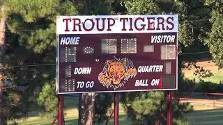FOOTBALL MS Troup Tigers vs Elysian Fields Full Game