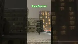 #snow #firstsnow #exo #sapporo #첫눈 #엑소 #삿포로