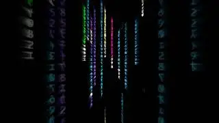 MATRIX CODE | Intense Full Colored Matrix - #Shorts 05