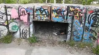 Uittamon bunkkerit / ilmatorjuntapatteri #pommisuoja #sirpalesuoja #BUNKKERI #HYL&Auml;TTY