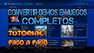 Como convertir los demos en juegos completos para PS4 | Toda la verdad