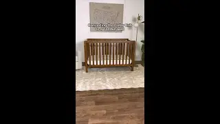 From crib to toddler bed. ✔️