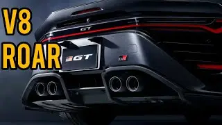 Toyota GR GT Exhaust Sound &ndash; First Ever! V8 ROAR 🔥🔥 Pure Aggression 