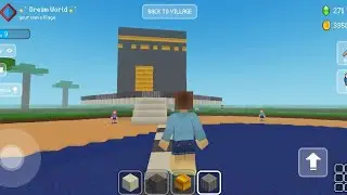 🕋 Building a Giant Kaaba Structure in Block Craft 3D | #viral #shorts #kaba #blockcraft3d 