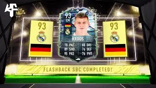 Flashback Toni Kroos SBC Completed - Tips & Cheap Method - Fifa 21