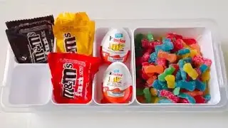 Snackle Box Candy Restock | Kinder Joy Eggs | Sour Patch Kids | M&M'S | Skittles | ASMR