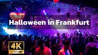 Halloween in Frankfurt, Germany, 2024, 4K