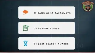 Reviewing Rams loss, the season and giving 2025 Bears Season awards