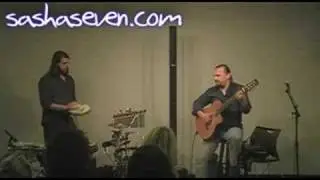 Sasha w/Colin Agnew on percussion 