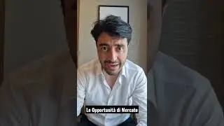 Le Opportunit&agrave; di Mercato #valentinomea