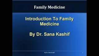 Mcps Family Medicine in Pakistan, introduction