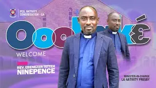 INTRODUCING REV. EBENEZER TETTEH NINEPENCE, Minister-In-Charge