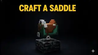 Как смастерить седло в Minecraft! (JAVA и BEDROCK)
