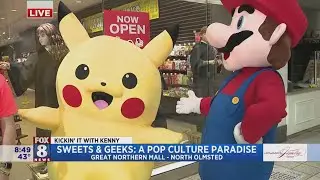 Kenny finds himself in 'pop culture paradise' at Sweets & Geeks