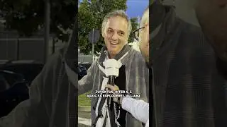JUVE 4-3 INTER: LA REAZIONE DEI TIFOSI BIANCONERI ⚪⚫ #shorts