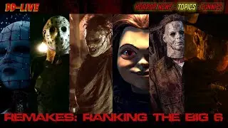 DDLive #77:  HALLOWEEN DGG Lessons Learned, Ranking the Big 6 REMAKES! + Horror News