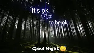Trending English Song - Good Night Whatsapp Status &bull; Good Night English Song Status